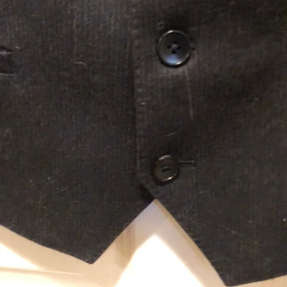 Theory Men’s Grey Wool Waist Coat / Vest- Size XXL (fits 46-48R) - Picture 3 of 8